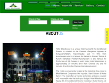 Tablet Screenshot of hotelmilestonnez.com